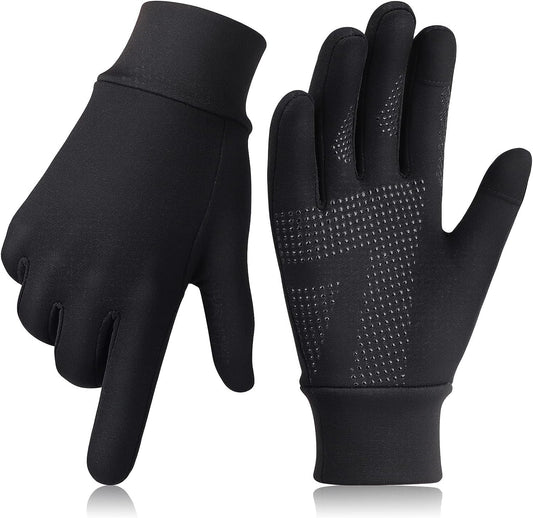 héBei Warm Winter Gloves Polar Fleece Cold Weather Gloves Touch Screen Women and Men Thermal Gloves for Running Hiking