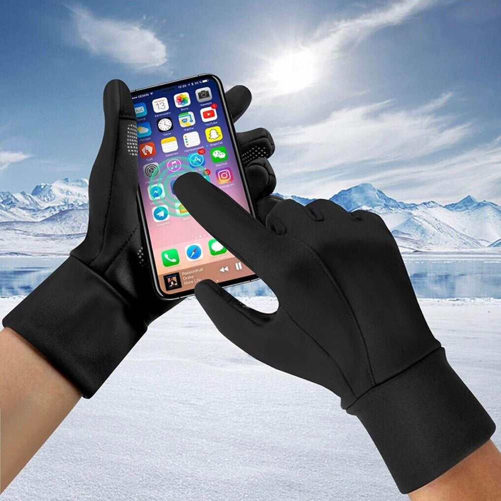 héBei Winter Gloves Touch Screen Water Resistant Thermal for Running Cycling Driving Hiking Windproof cycling gloves for Men and Women