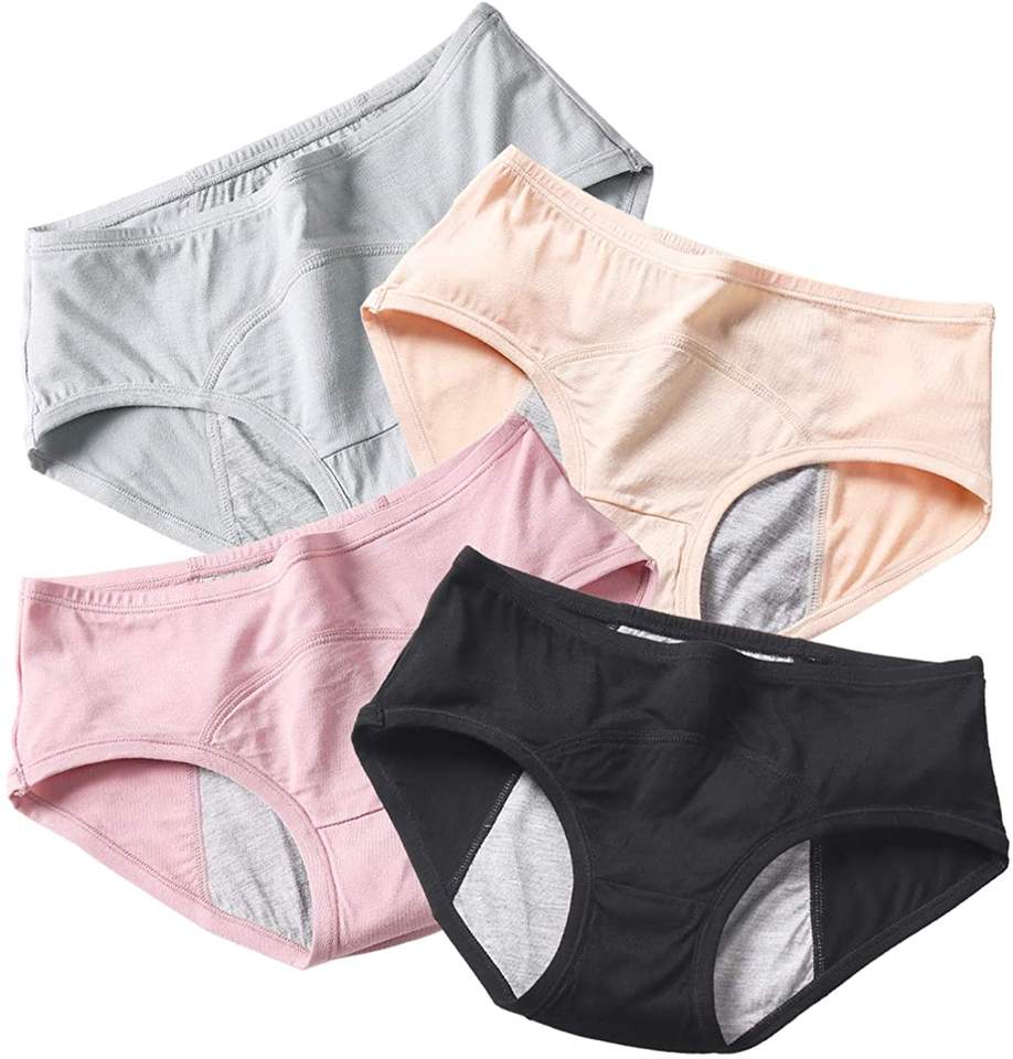 héBei Accept OEM Cotton Leakproof Breathable Comfortable plus size women period panties incontinence underwear