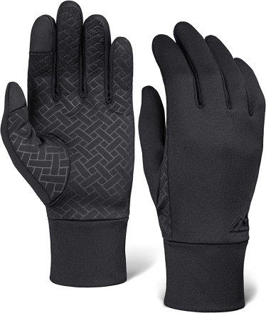 héBei Thin Lightweight Cold Weather Thermal Gloves Winter Glove Touch Screen Wholesale Custom Running Gloves For Texting Cycling