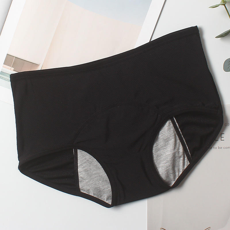 héBei Accept OEM Cotton Leakproof Breathable Comfortable plus size women period panties incontinence underwear