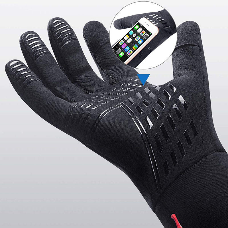 héBei OEM Running Sports Winter Gloves Compression Windproof Anti-Slip Warm Liner Touchscreen Gloves